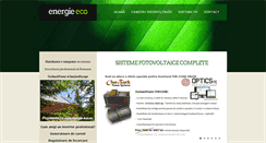 Desktop Screenshot of energie-eco.eu
